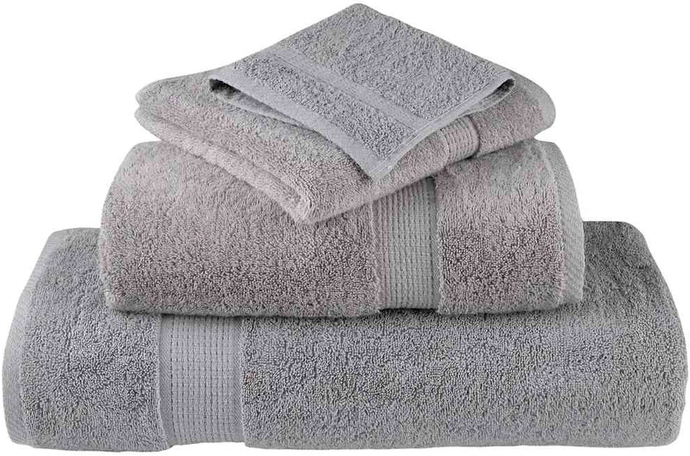 Rankšluostis Rankšluosčių rinkinys SOLUND, 12vnt., pilki, 600g/m²