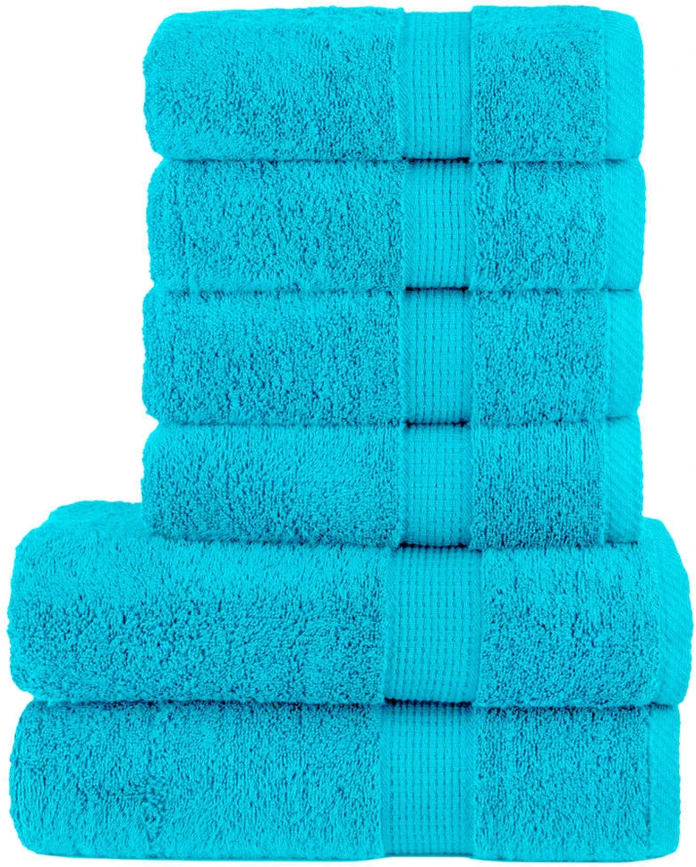 Rankšluostis Rankšluosčių rinkinys SOLUND, 6vnt., turkio, 600g/m²