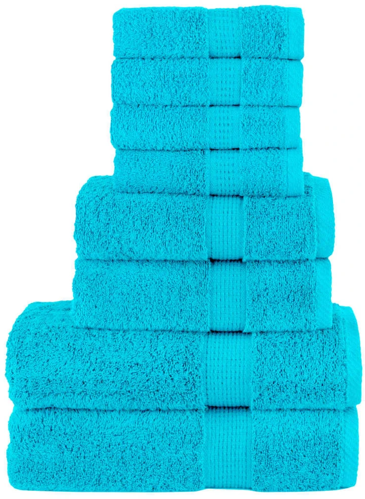 Rankšluostis Rankšluosčių rinkinys SOLUND, 8vnt., turkio, 600g/m²