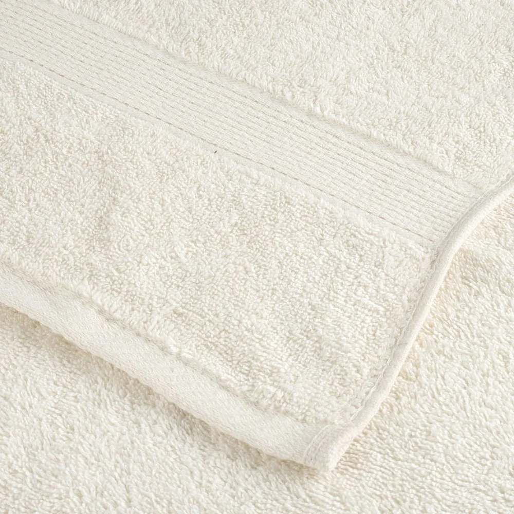 Rankšluostis Aukščiausios kokybės rankšluosčiai SOLUND, 4 vnt., kreminės spalvos, 30x30 cm, 600 g/m²