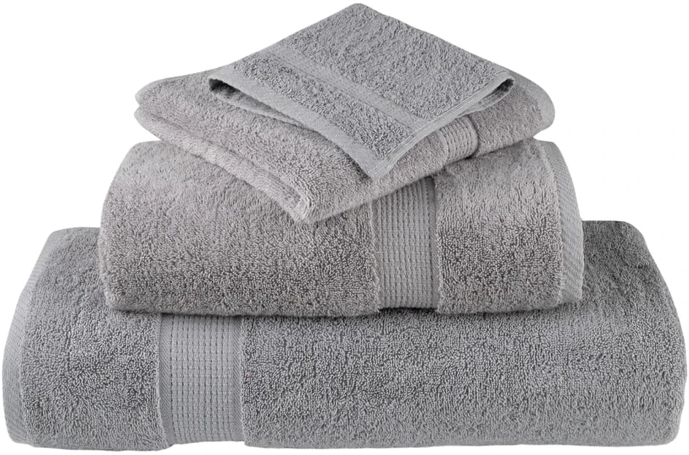 Rankšluostis Aukščiausios kokybės rankšluosčiai SOLUND, 2 vnt., pilki, 50 x 100 cm, 600 g/m²