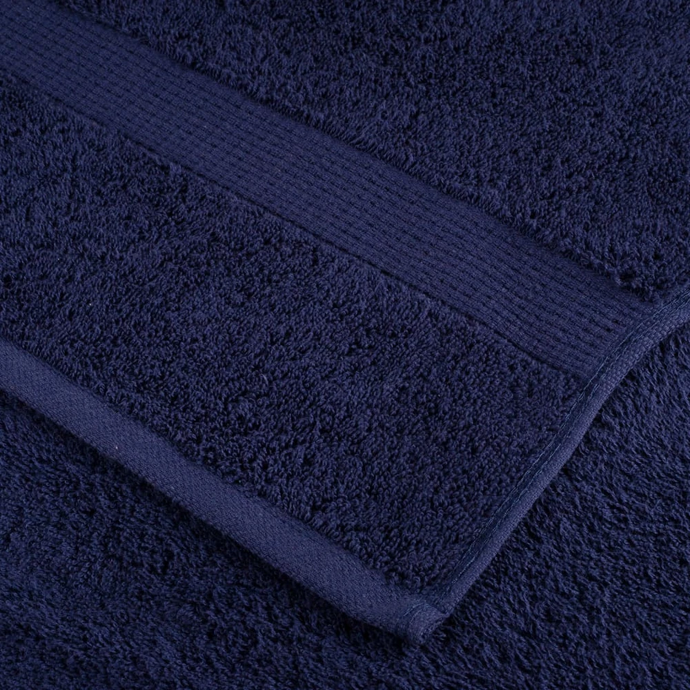 Rankšluostis Aukščiausios kokybės svečių rankšluosčiai SOLUND, 10 vnt., tamsiai mėlyni, 30x50 cm, 600 g/m²
