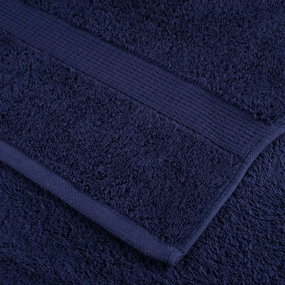 Rankšluostis Aukščiausios kokybės svečių rankšluosčiai SOLUND, 4 vnt., tamsiai mėlyni, 30x50 cm, 600 g/m²