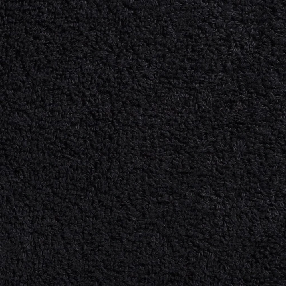 Rankšluostis Aukščiausios kokybės svečių rankšluosčiai SOLUND, 4 vnt., juodi, 30x50 cm, 600 g/m²