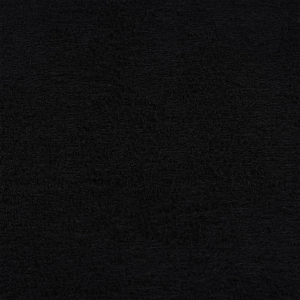 Rankšluostis Dušo rankšluosčiai FROGN, 2 vnt., juodi, 70x140 cm, 360 g/m²