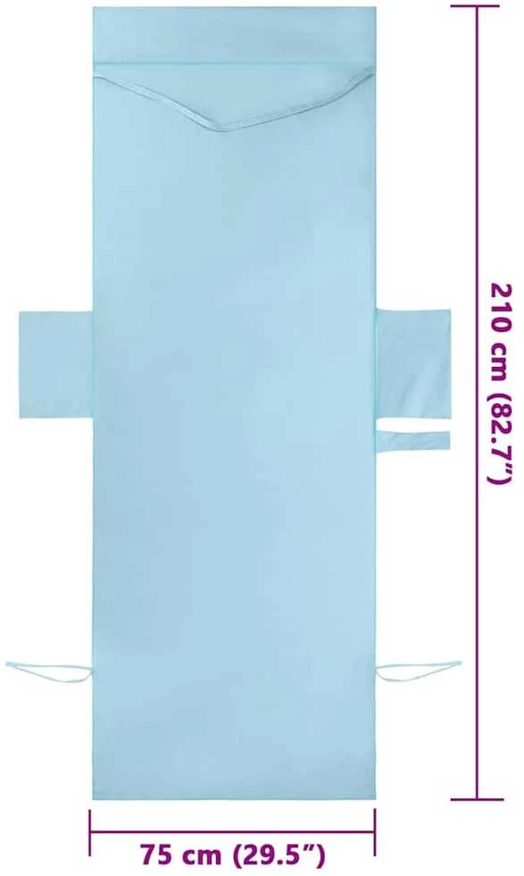 Rankšluostis Gulinčio rankšluosčiai 2 vnt. Mėlyna 210 x 75 cm