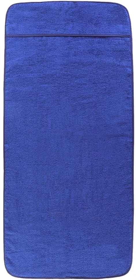 Rankšluostis Paplūdimio rankšluosčiai, 6vnt., mėlyni, 60x135cm, audinys