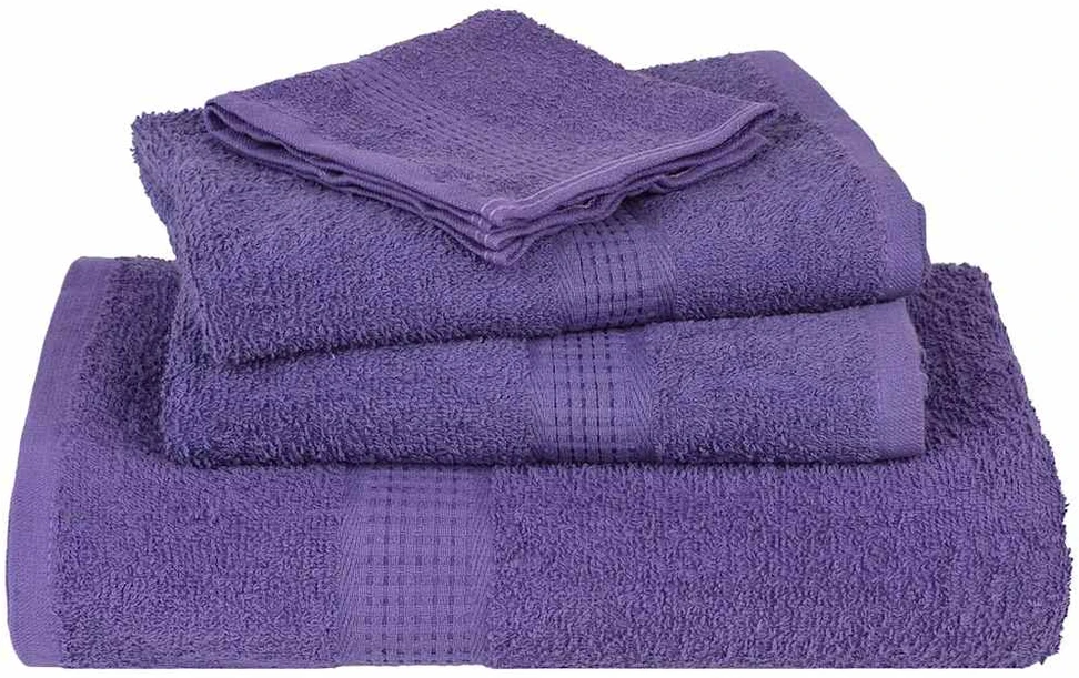 Rankšluostis Rankšluosčiai FROGN 2 vnt., violetiniai, 50x100 cm, 360 g/m²