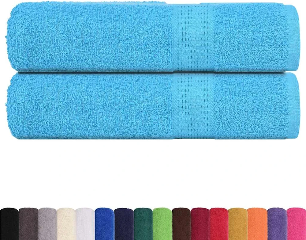 Rankšluostis Rankšluosčiai FROGN, 2 vnt., turkio spalvos, 50 x 100 cm, 360 g/m²