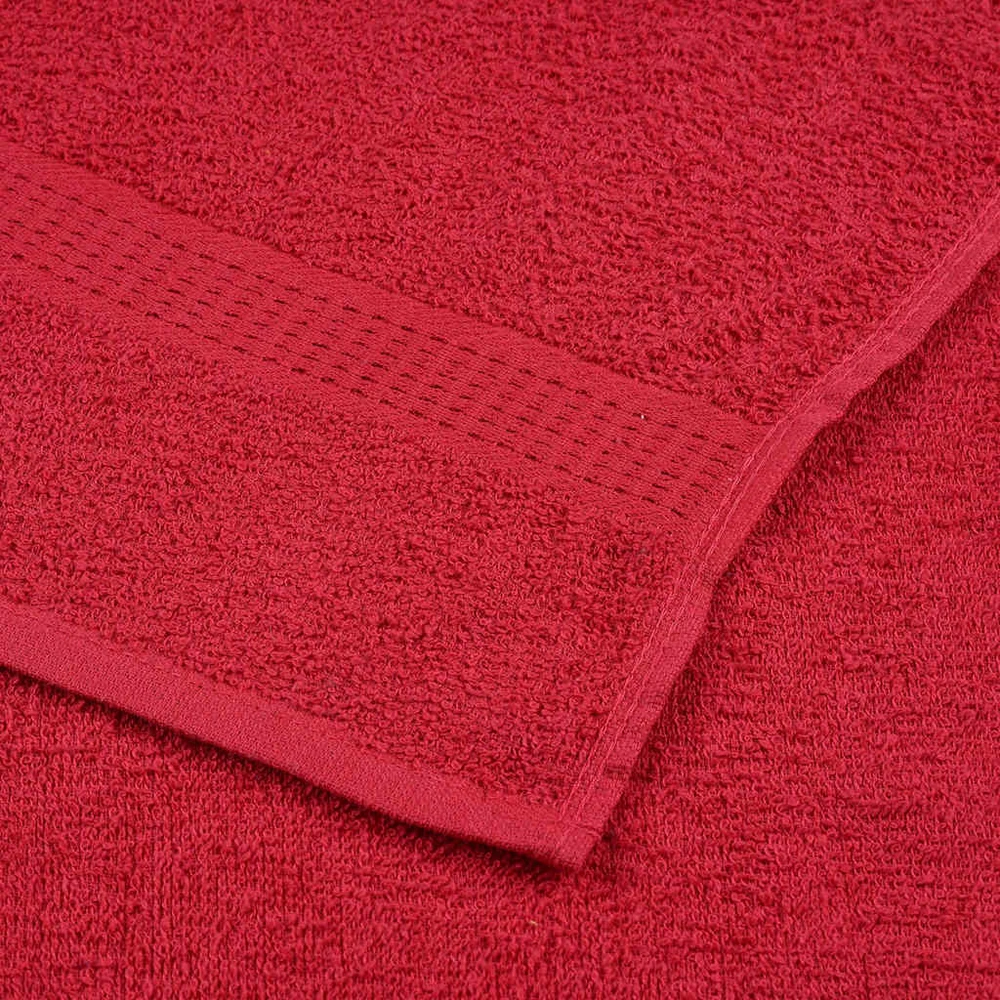 Rankšluostis Rankšluosčiai FROGN, 2 vnt., raudoni, 50x100 cm, 360 g/m²