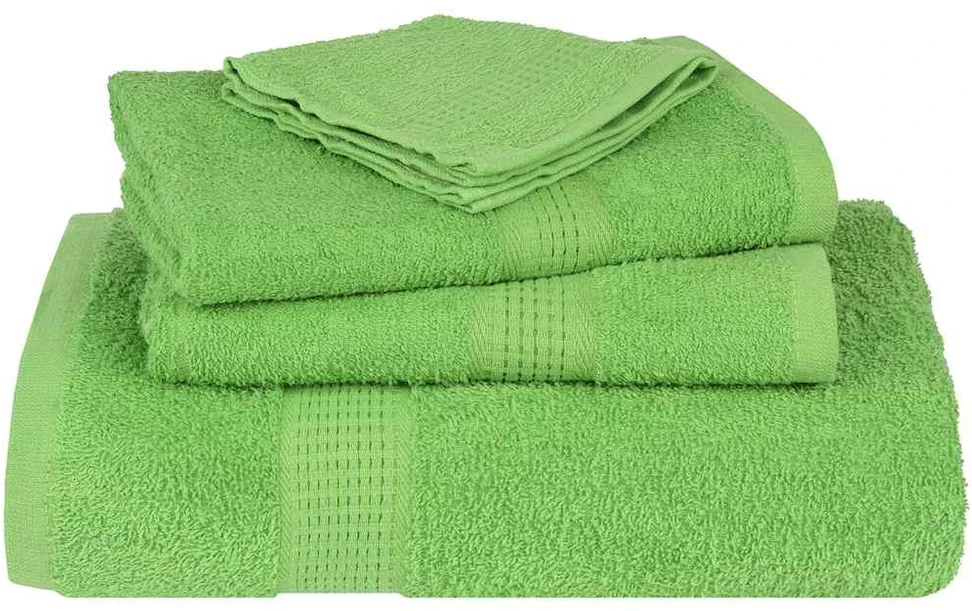 Rankšluostis Rankšluosčiai FROGN, 4 vnt., obuolių žali, 50x100 cm, 360 g/m²