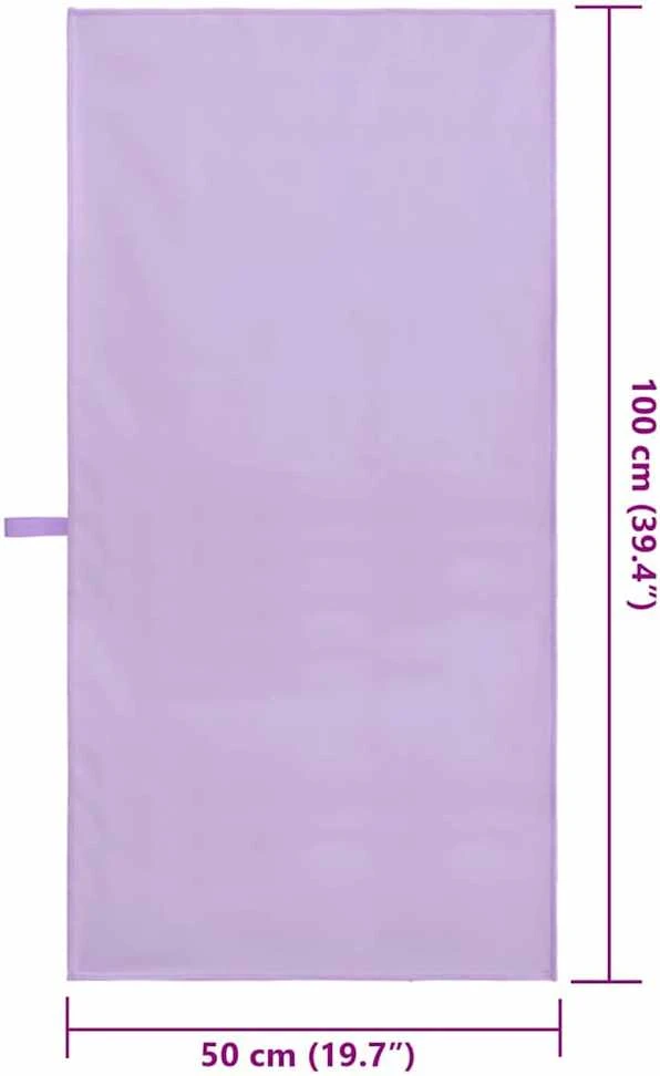 Rankšluostis Sportiniai rankšluosčiai 2 vnt. Violetinė 100 x 50 cm