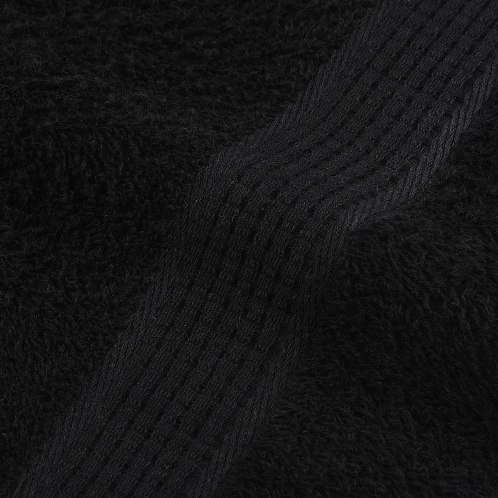 Rankšluostis Svečių rankšluosčiai FROGN, 10 vnt., juodi, 30x50 cm, 360 g/m²