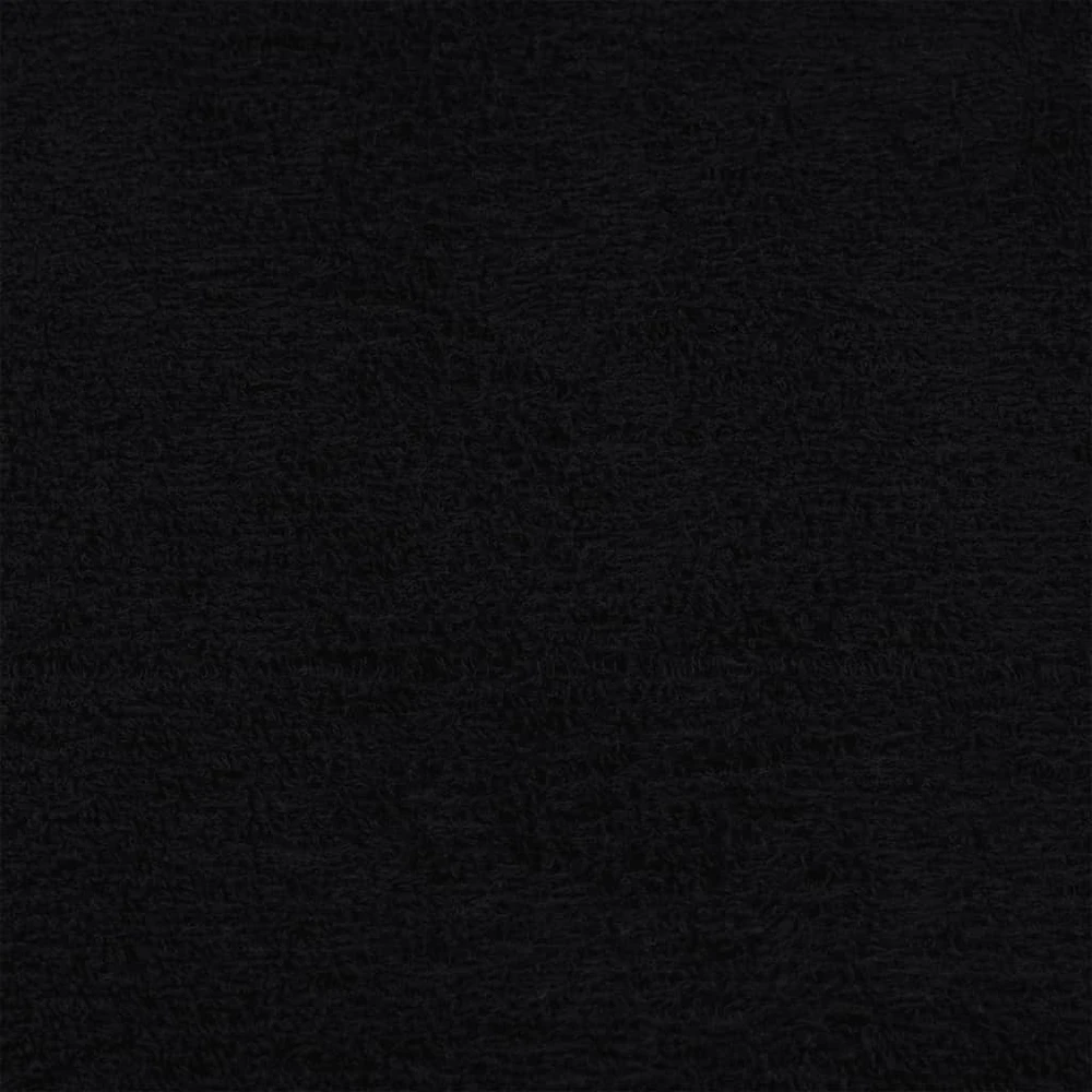 Rankšluostis Svečių rankšluosčiai FROGN, 10 vnt., juodi, 30x50 cm, 360 g/m²