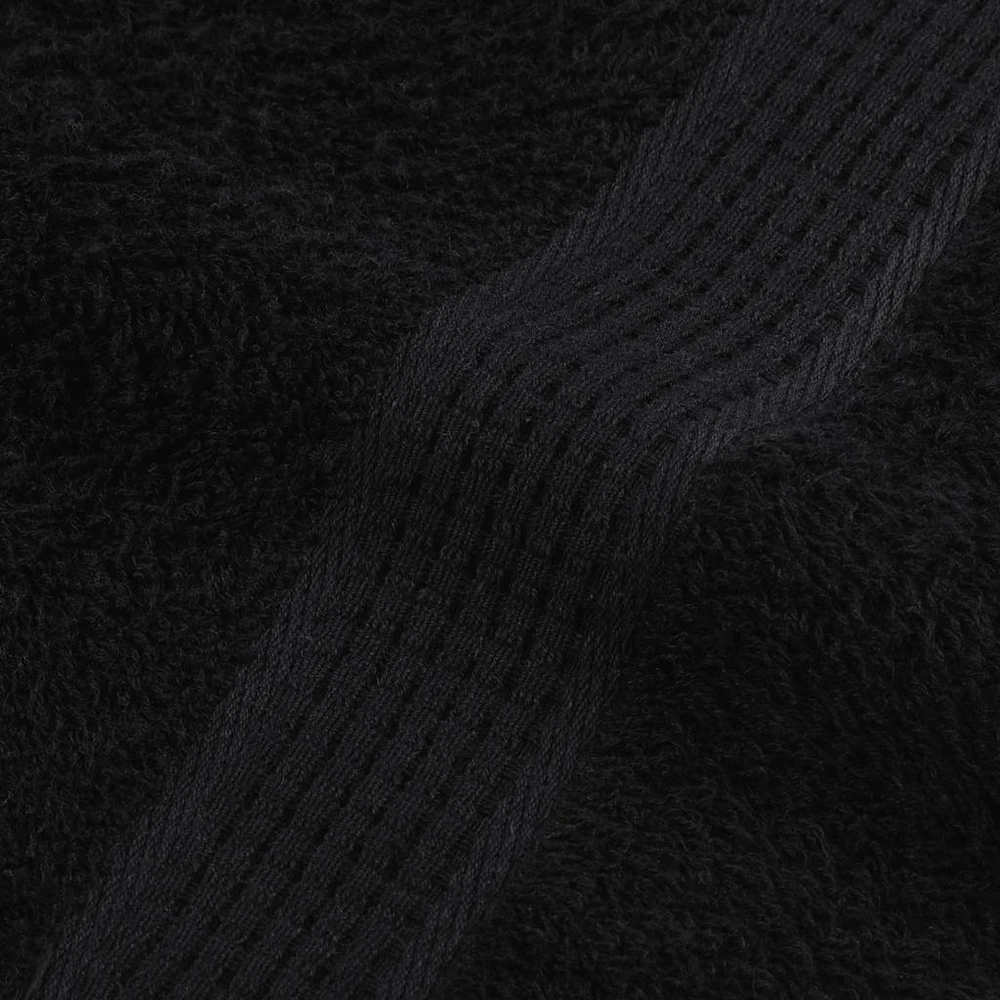 Rankšluostis Svečių rankšluosčiai FROGN, 4 vnt., juodi, 30x50 cm, 360 g/m²
