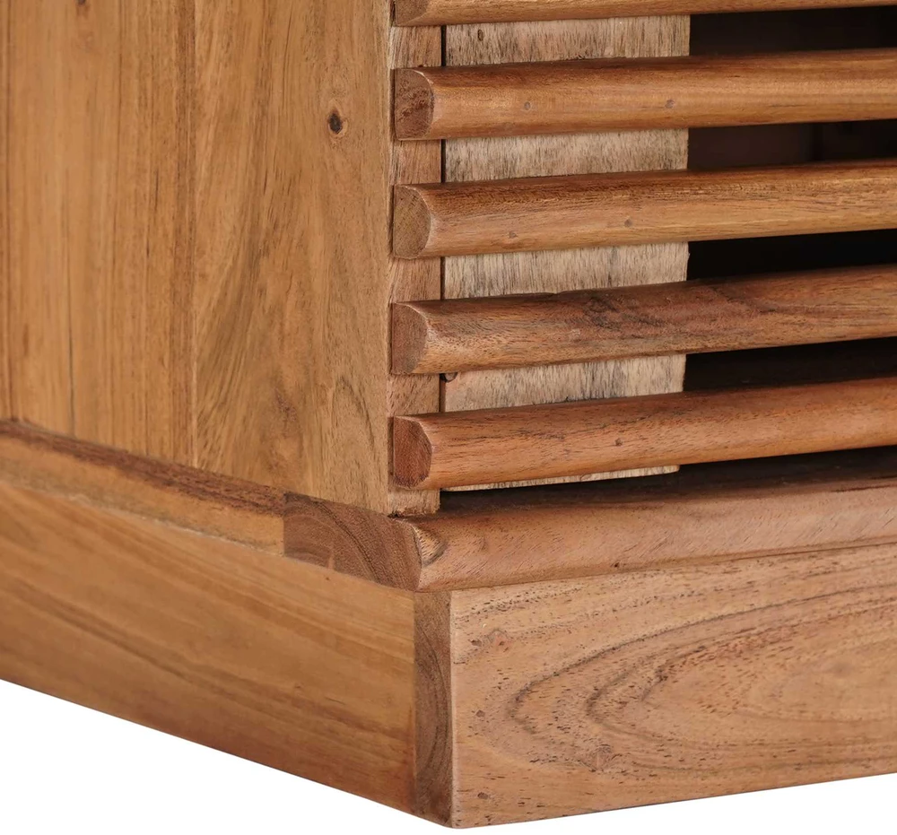 Rankų darbo kavos stalas Teak medžio rudas 85 x 45,5 x 40 cm