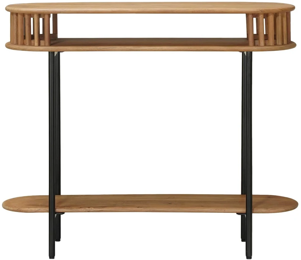 Rankų darbo pabaigos stalas Tamsiai rudas 90 x 30 x 75 cm