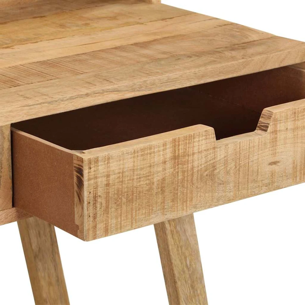 Rašomasis stalas, 100x45x90cm, neapdorota mango mediena