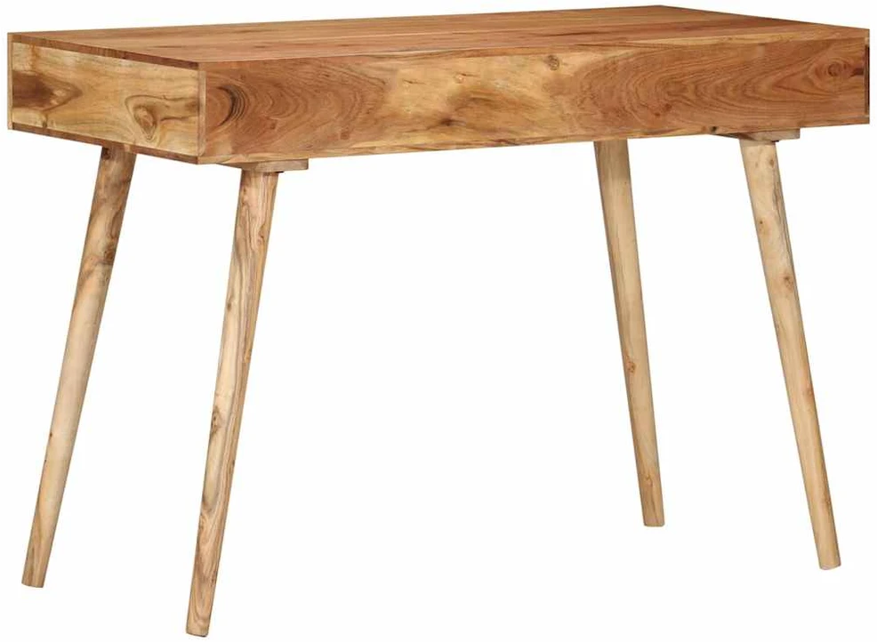 Rašomasis stalas, 110x50x76 cm, akacijos medienos masyvas