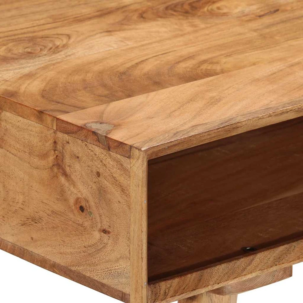 Rašomasis stalas, 110x50x76 cm, akacijos medienos masyvas