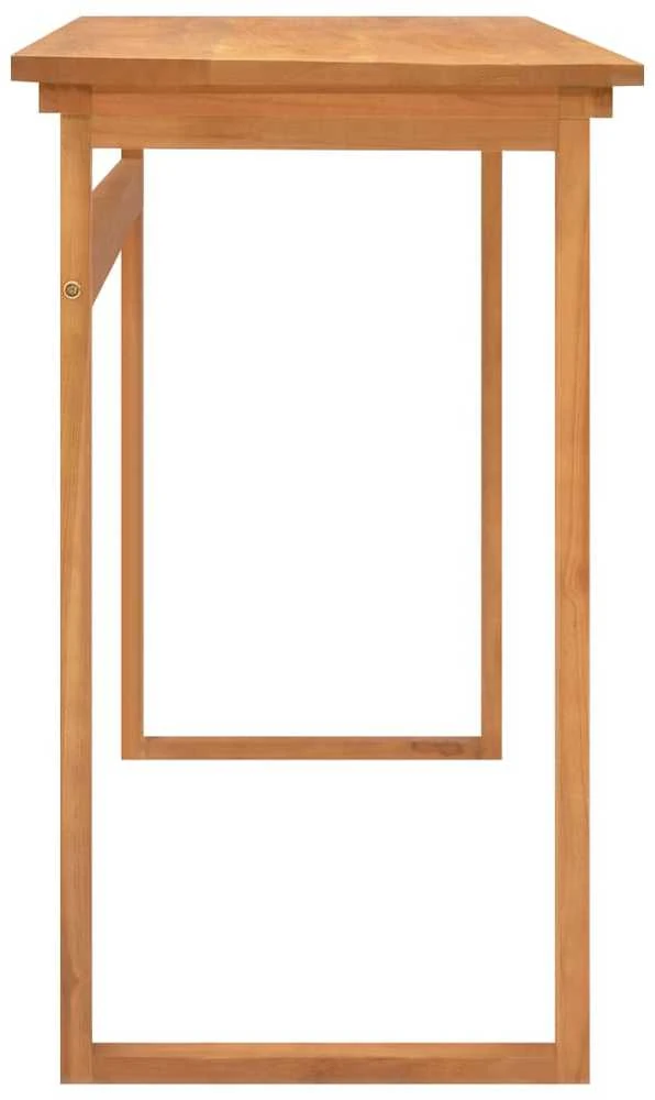 Rašomasis stalas, 120x45x75cm, tikmedžio medienos masyvas