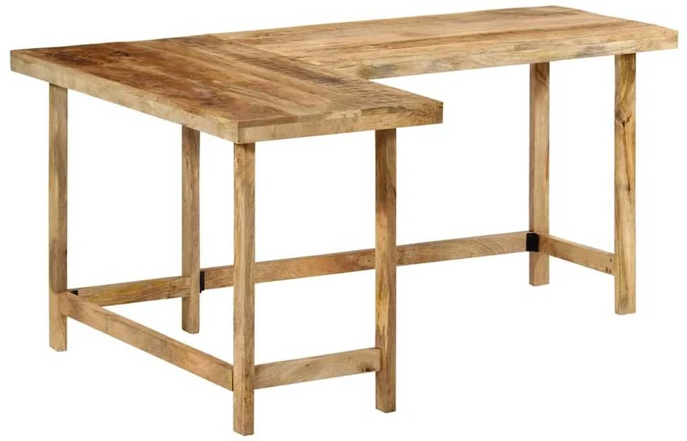 Rašomasis stalas 165x110x75 cm Masyvo medžio mango