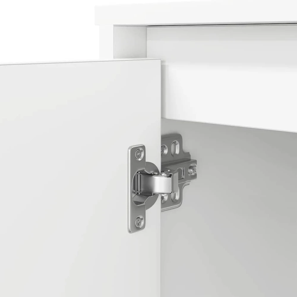 Rašomasis stalas, baltos, 120x42x76 cm, apdirbta mediena