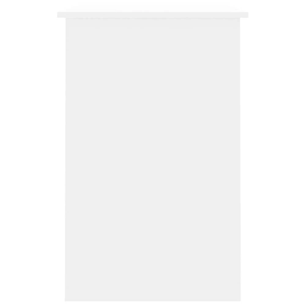 Rašomasis stalas, baltos spalvos, 100x50x76cm, apdirbta mediena