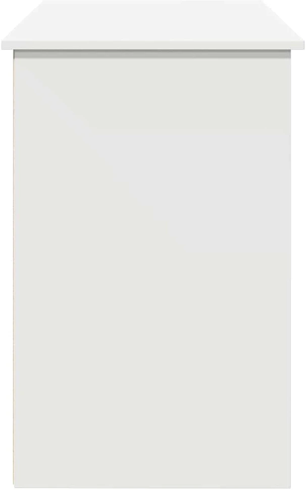 Rašomasis stalas, baltos spalvos, 102x50x75cm, apdirbta mediena