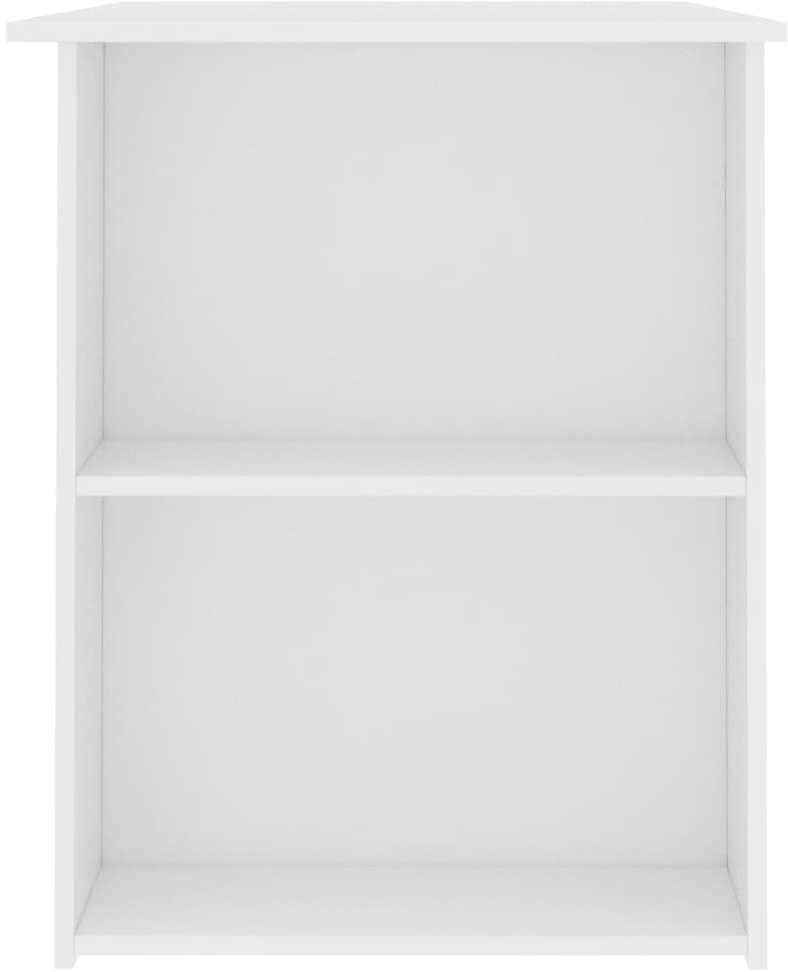 Rašomasis stalas, baltos spalvos, 110x60x73cm, MDP