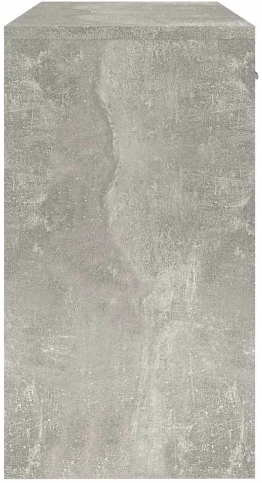 Rašomasis stalas, betono pilkas, 100x40x73cm, mediena