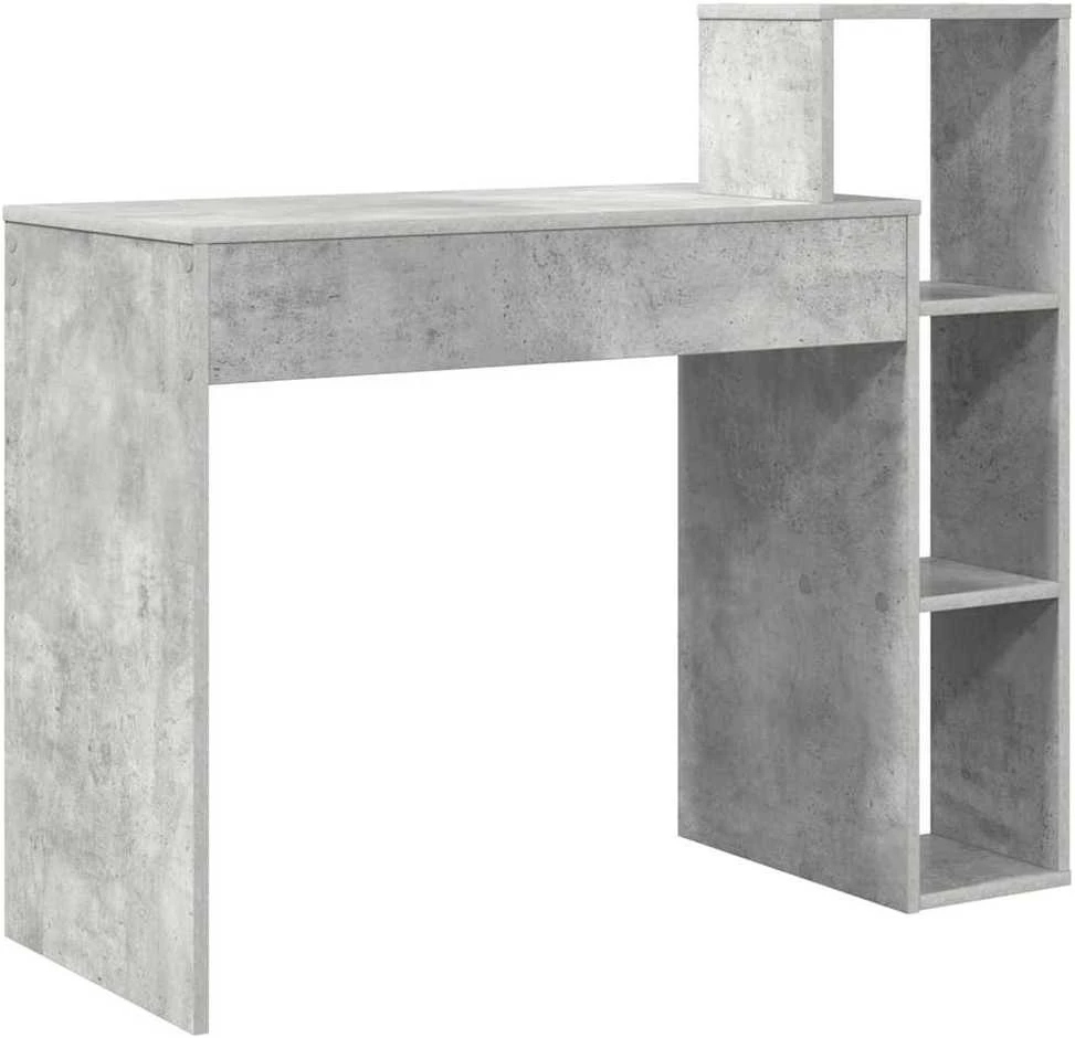 Stalas Betono pilka Apdirbta mediena 100 x 40 x 90 cm