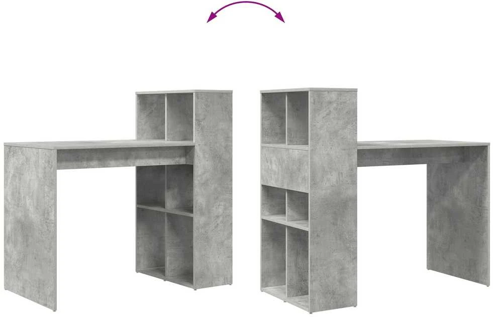 Stalas Betono pilka Apdirbta mediena 108 x 55 x 103.5 cm