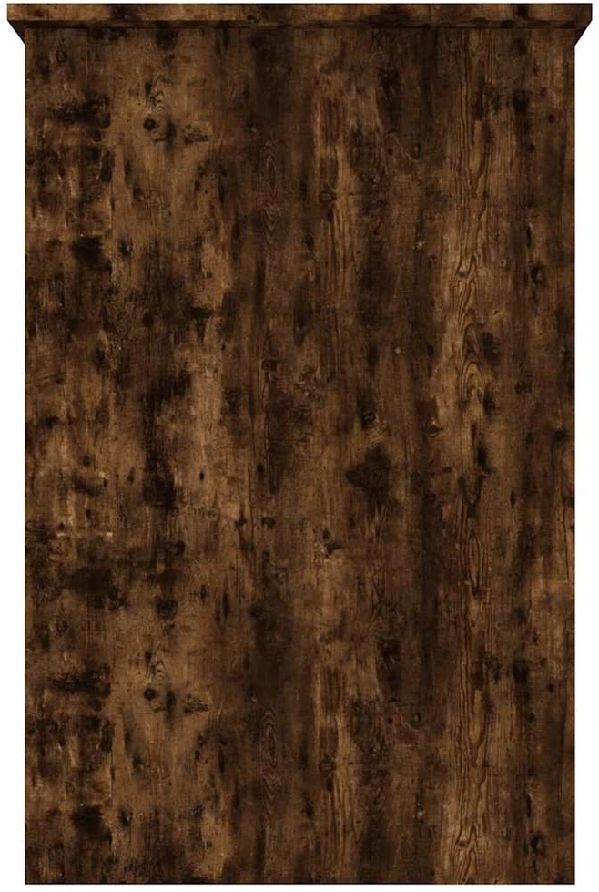 Rašomasis stalas, dūminio ąžuolo, 100x50x76cm, apdirbta mediena