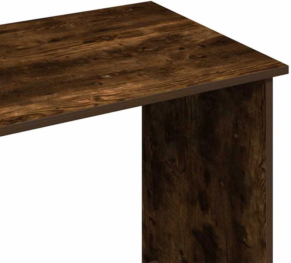 Rašomasis stalas, dūminio ąžuolo, 102x50x75cm, apdirbta mediena