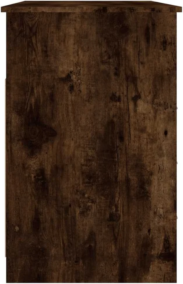 Rašomasis stalas, dūminio ąžuolo, 102x50x76cm, mediena