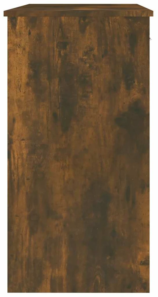 Rašomasis stalas, dūminio ąžuolo spalvos, 80x40x75cm, mediena