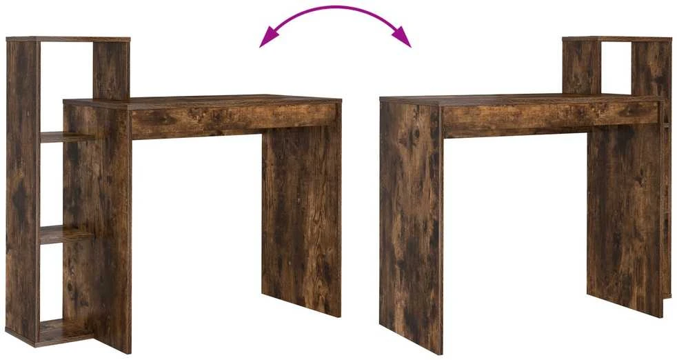 Stalas Rūkyta ąžuolas Apdirbta mediena 100 x 40 x 90 cm