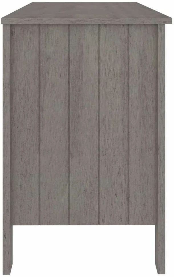 Rašomasis stalas HAMAR, šviesiai pilkas, 113x50x75cm, pušis