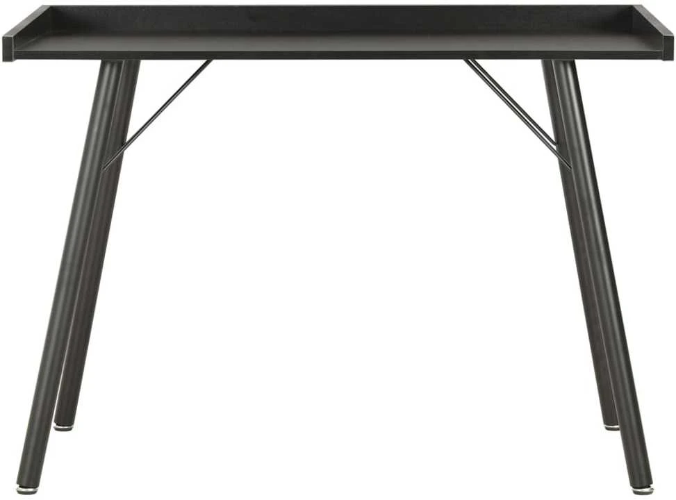 Rašomasis stalas, juodos spalvos, 90x50x79cm