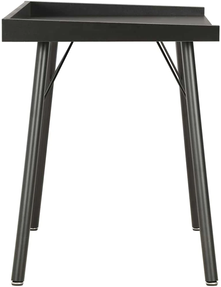 Rašomasis stalas, juodos spalvos, 90x50x79cm