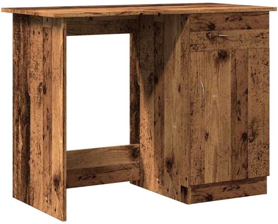 Rašomasis stalas, medienos, 100x50x76cm, apdirbta mediena