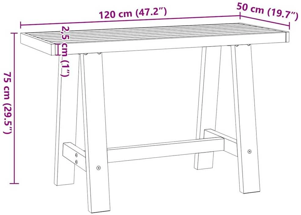 rašomasis stalas NOAIN A formos kojelės 120x50x75 cm