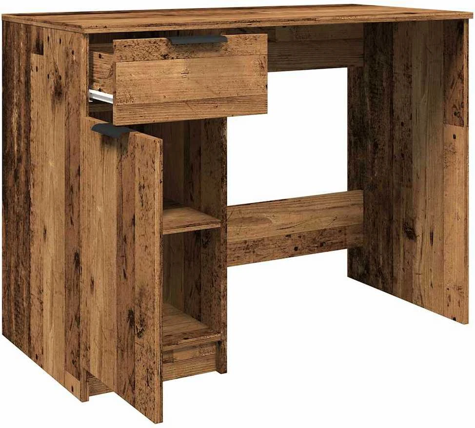 Rašomasis stalas Old Wood 100x50x75 cm Inžinierinė mediena