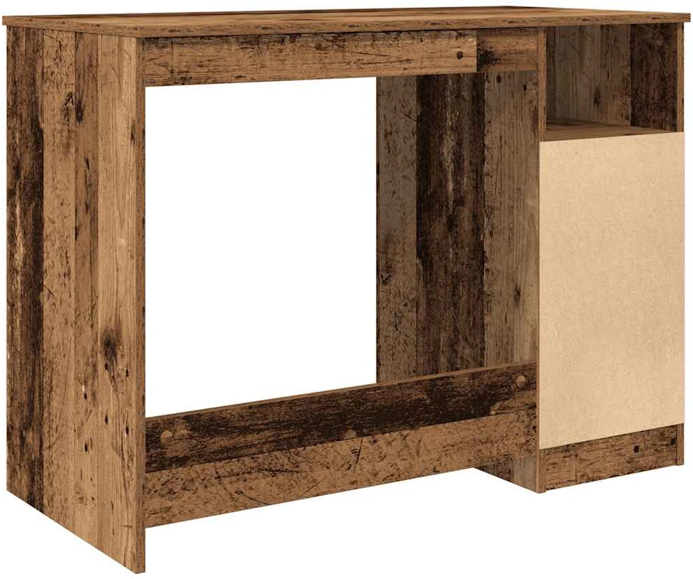 Rašomasis stalas sendintos medienos 102x50x76 cm apdirbta mediena