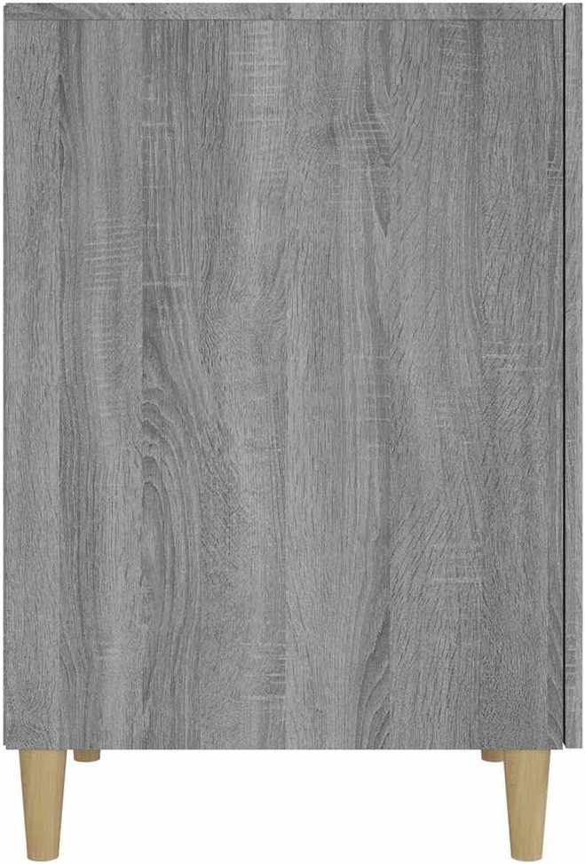 Rašomasis stalas, pilkas ąžuolo, 140x50x75cm, apdirbta mediena