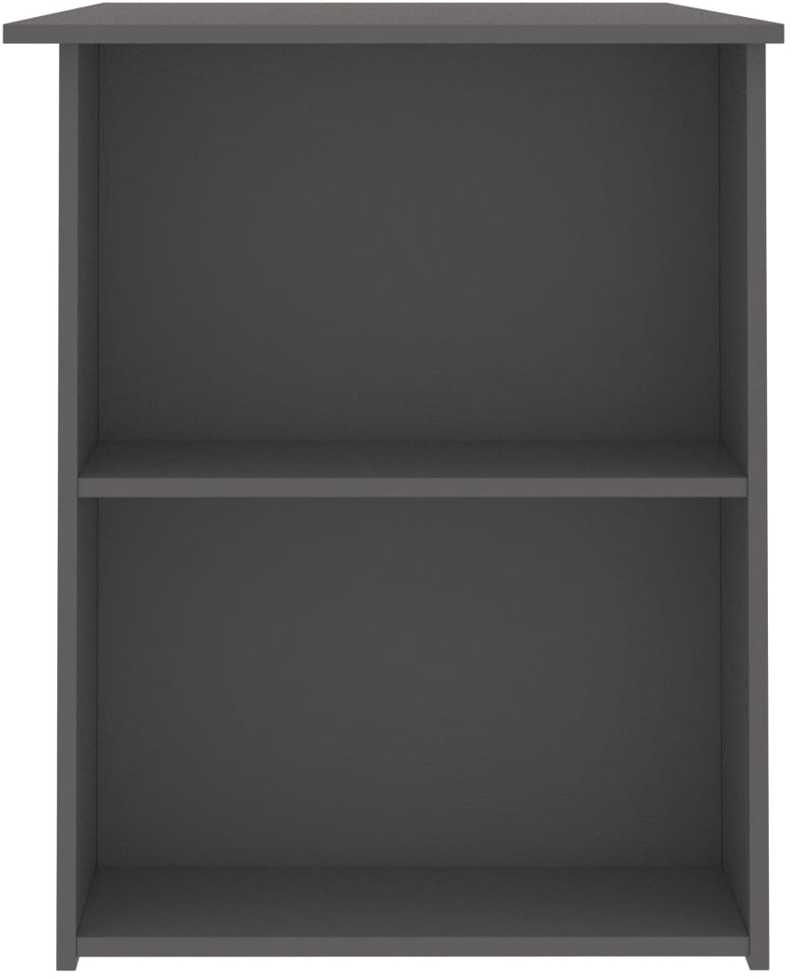 Rašomasis stalas, pilkos spalvos, 110x60x73cm, MDP