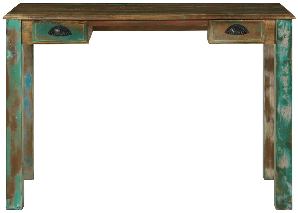 Rašomasis stalas Ruda 112 x 55 x 76 cm Kietas atkurtas medis (Atnaujinta)