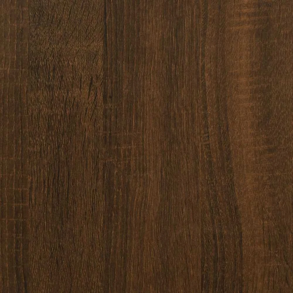 Rašomasis stalas, rudas ąžuolo, 100x55x75cm, apdirbta mediena