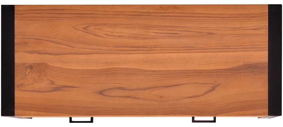 Rašomasis stalas su 2 stalčiais, 100x40x75cm, tikmedis